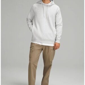 Lululemon Smooth Spacer Classic-Fit Pullover Hoodie Men’s Medium Gray